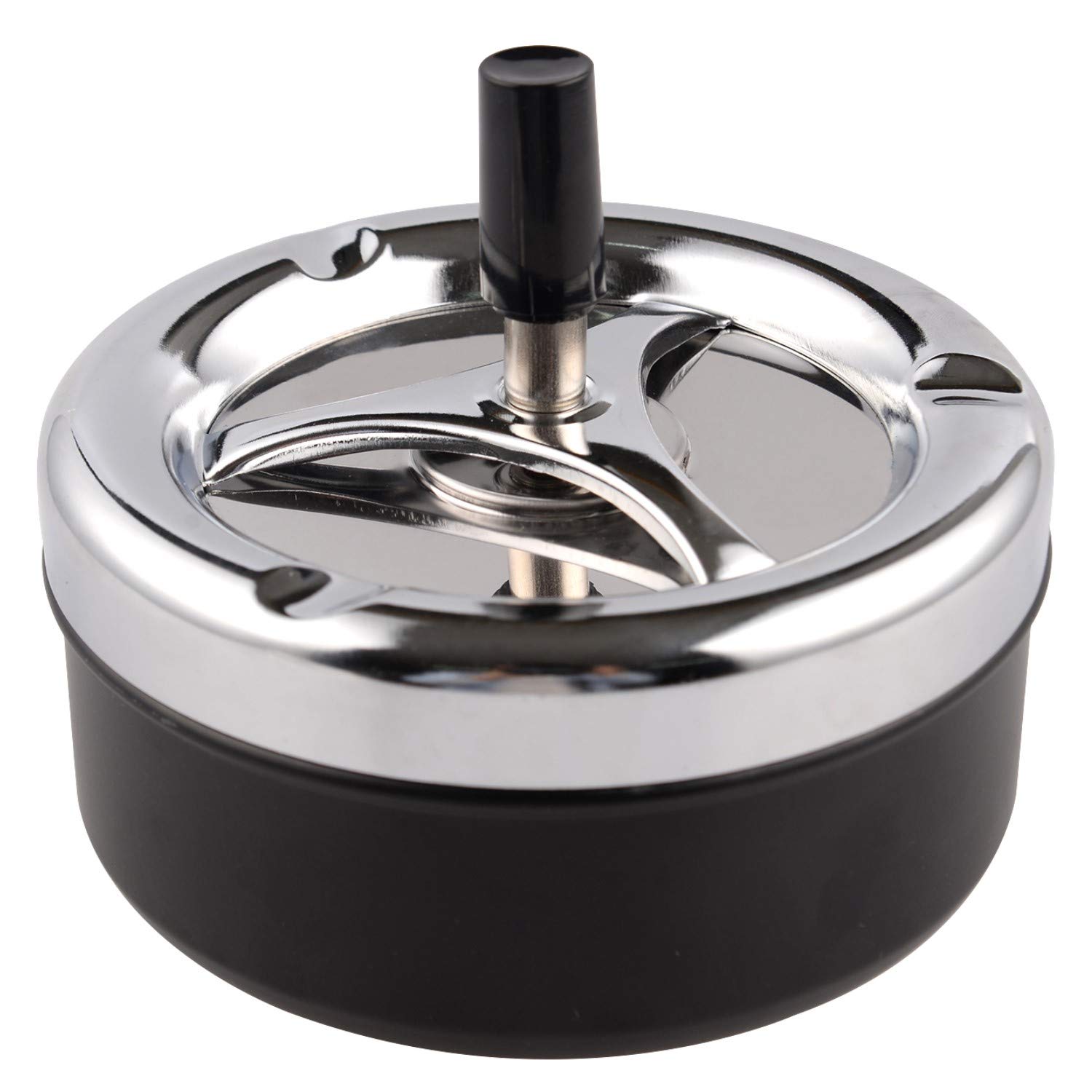 Amazon.com: ONE250 Round Push Down Stainless Steel Modern